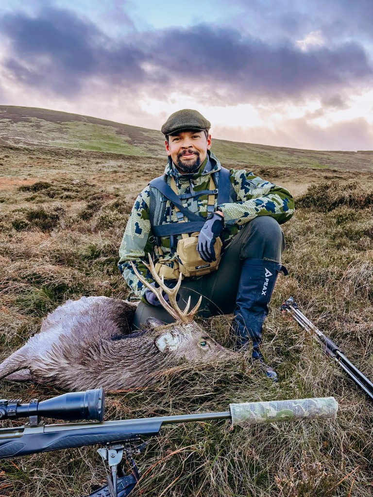 Sean Chambers, founder of Wyld Origin, on a hunt